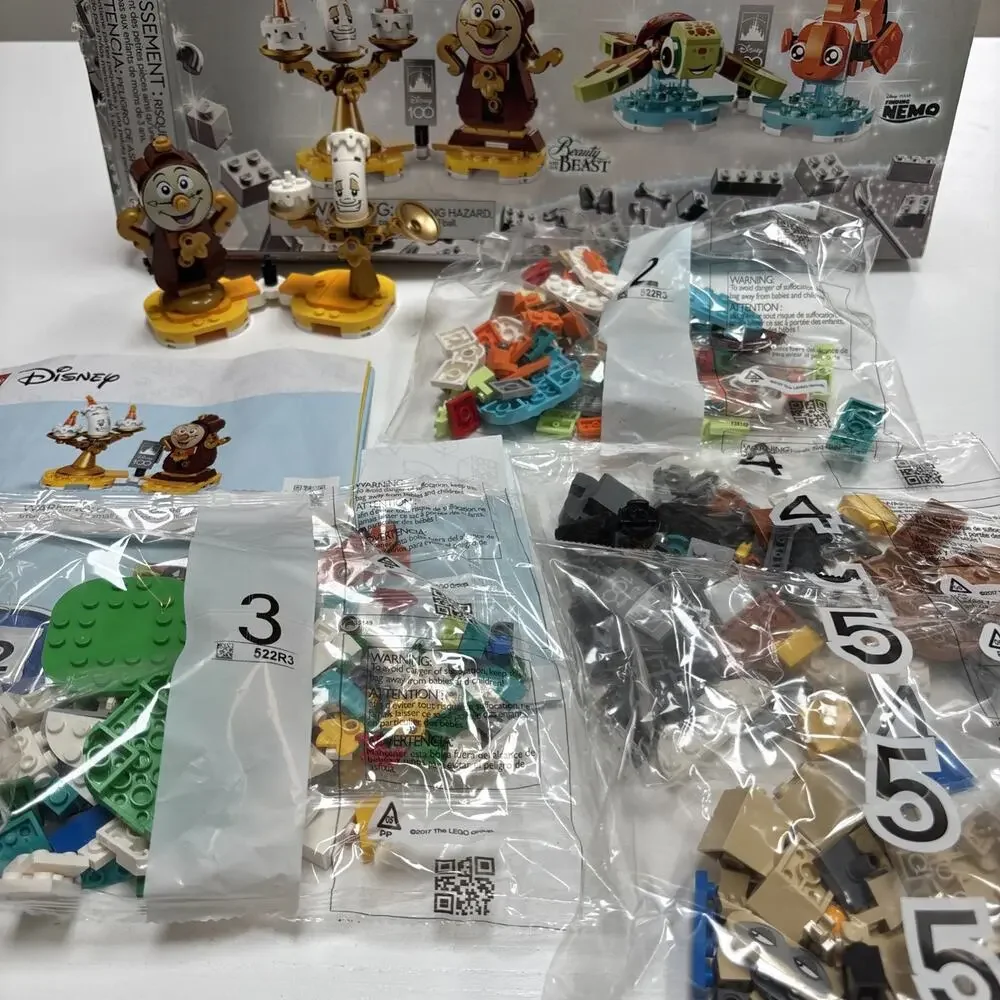LEGO Disney: Disney Duos (43226) Box with Instructions Only Bag 1 Opened